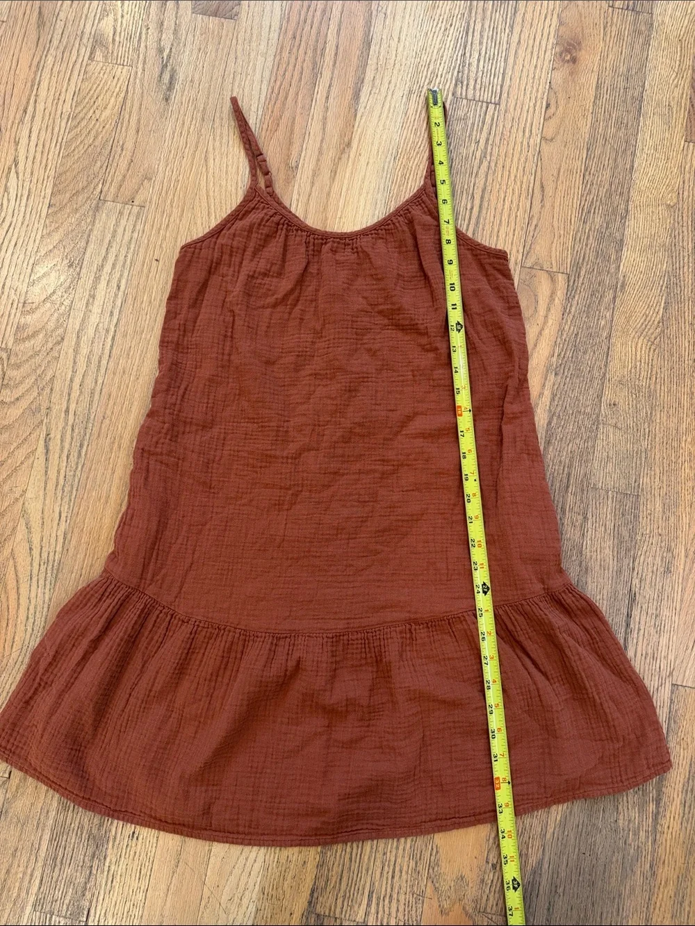 Universal Thread Rust-Brown Textured Tank Dress - Picture 6 of 9